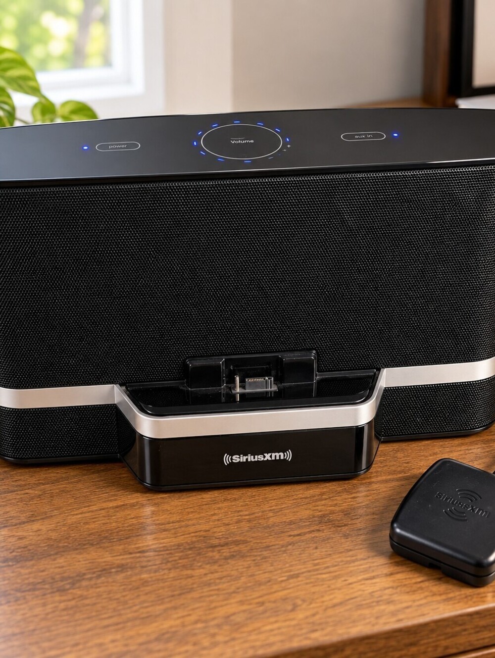 SiriusXM SXABB2 Portable 30W 2-Way Speaker Dock Antenna AC Black Home Audio Set